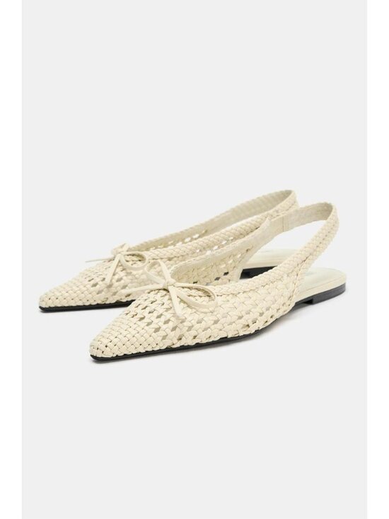Zara Shoes - ZARA BRAIDED EFFECT FLAT SHOES